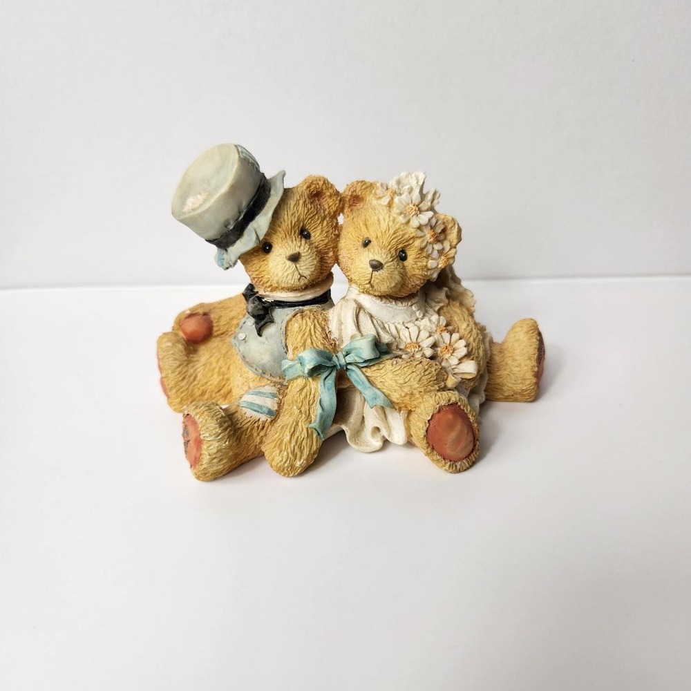 Vintage 1992 Cherished Teddies "Robbie and Rachael – Love Bears All Things"